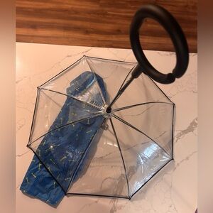 Pet Rain Gear Combo, Umbrella & Rain Coat